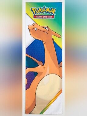 Pokémon Charizard Silver Tempest Cloth 2Ft x 6ft Promo Banner